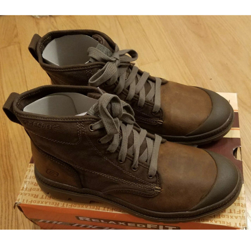 SKECHERS Relaxed Fit: Milton - Silvio Boots Men's